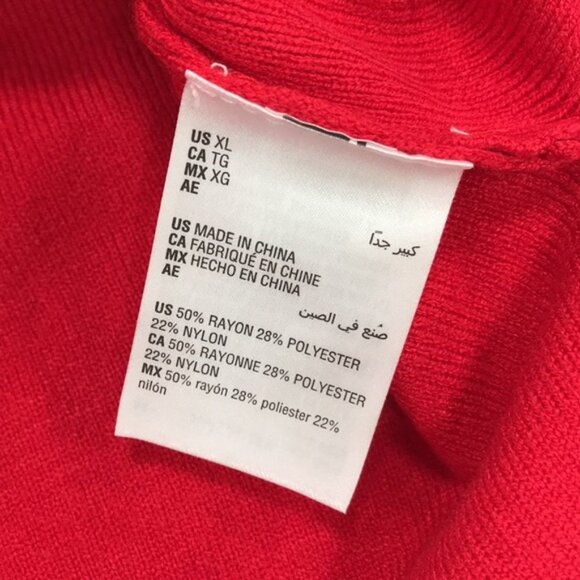 BarIII Becca Tilley contrast-Cuff Crewneck Sweater - Picture 4 of 4